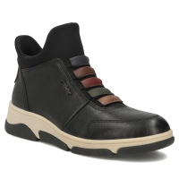 Leather ankle boots Rieker L5651-00 black