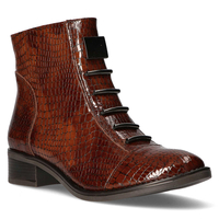 Ankle boots Filippo 457s brown crocodile
