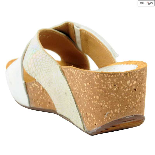 Klapki SIMEN 215 k10 srebro 8022851