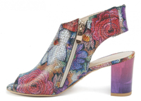 Sandals EKSBUT 36-4051-d99-1g flowers 8024159