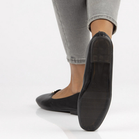 Baleriny Filippo B50013-BL  Czarny