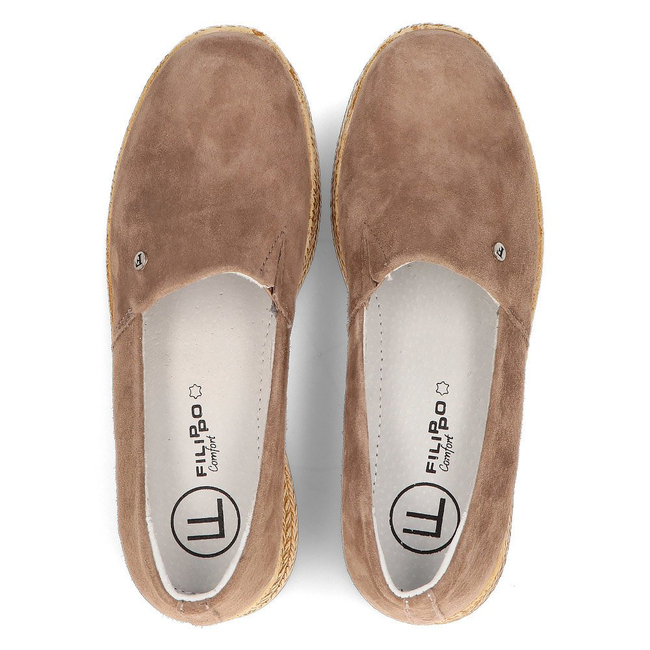 Leather shoes Filippo DP2164/21 SD brown