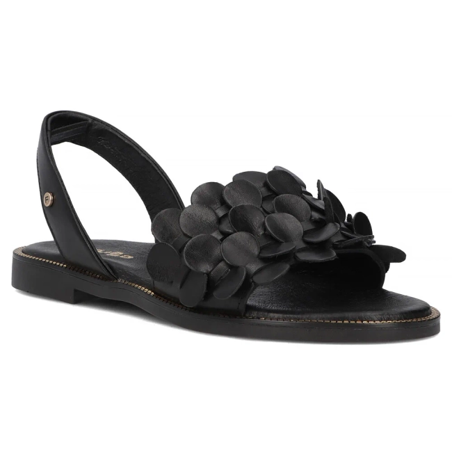 Leather sandals Filippo 40425 black