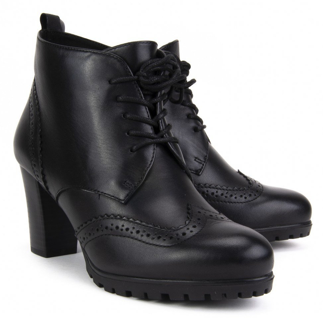 Botki Caprice 9-25201-21 022 Black Nappa