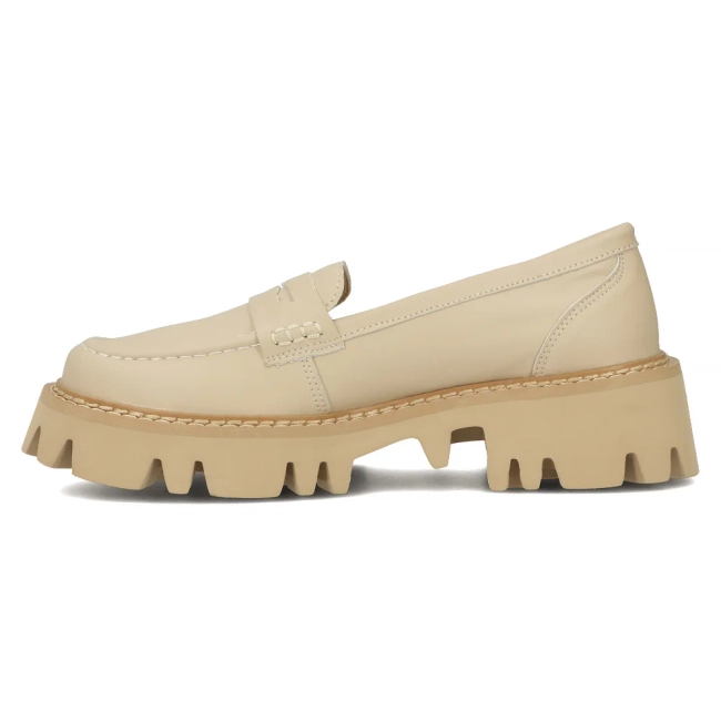 Leather shoes Filippo DP6088/24 BE beige