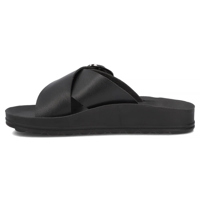 Klapki Filippo DK6891/26 BK czarne