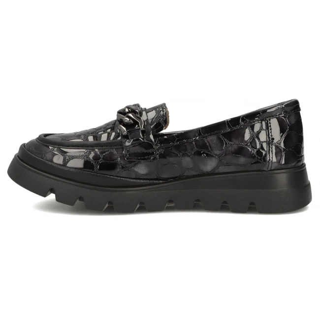 Leather shoes Filippo DP8004/26 GR grey