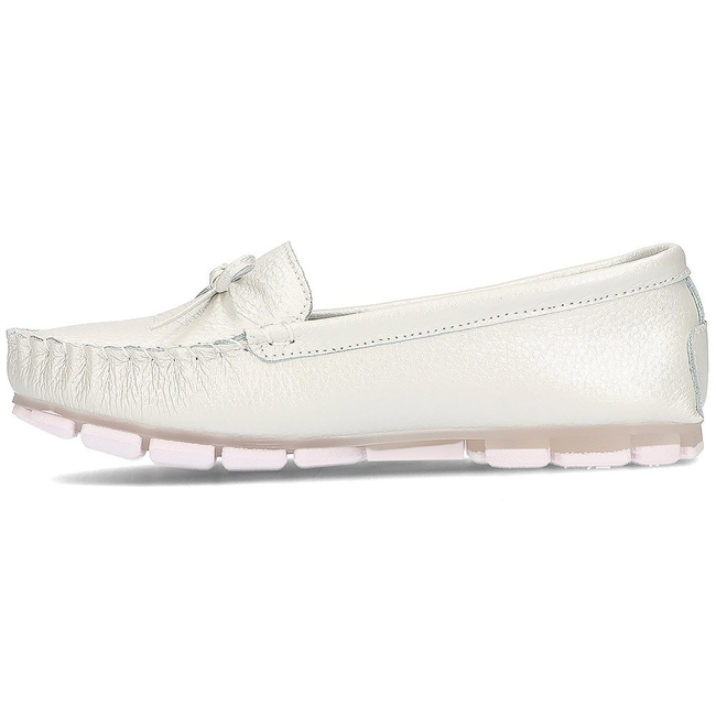 Leather loafers Filippo DP004/21 WH white