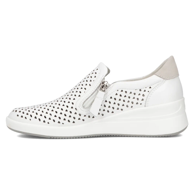 Leather shoes DP6210/24 WH white
