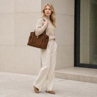 Brown handbag Lucy