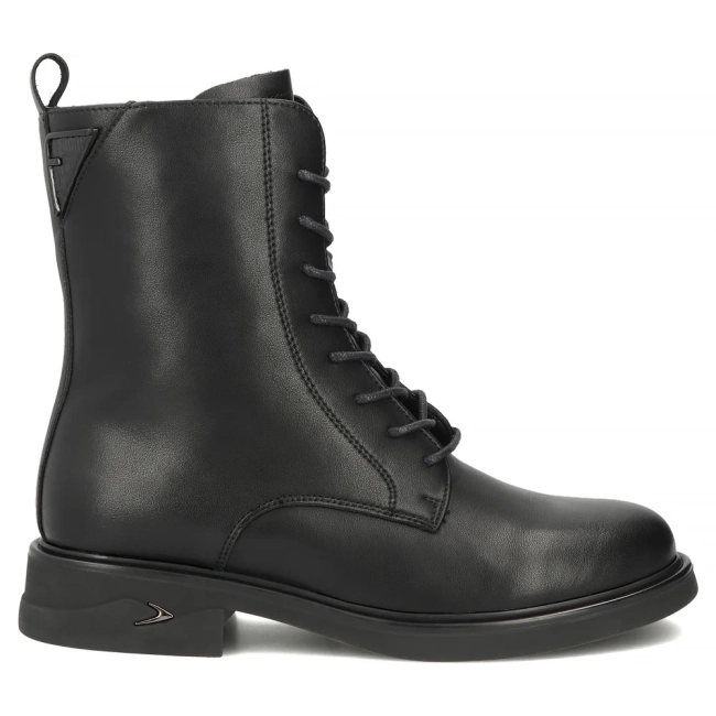 Skórzane botki Filippo DBT8190/26 BK czarne
