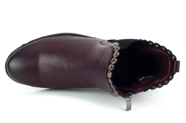 Botki Filippo DBT456/18 BG bordowy