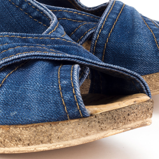 Sandały Lanqier 40C226 Jeans