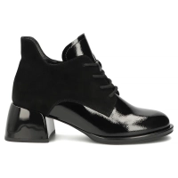 Leather ankle boots Filippo DBT8153/26 BK black