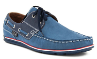 Mokasyny Filippo G-1774-NT2000 K1590 niebieski