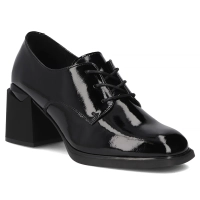 Leather shoes Filippo DP7397/25 BK L black