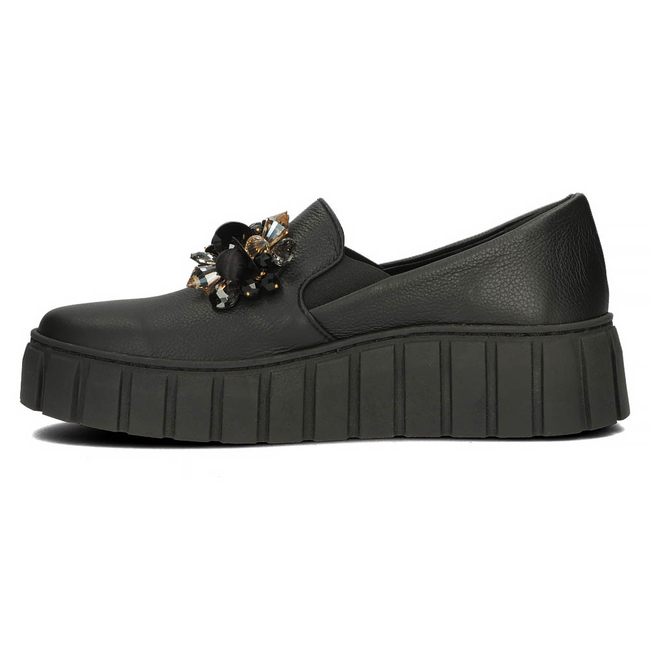 Leather shoes Filippo 198 black