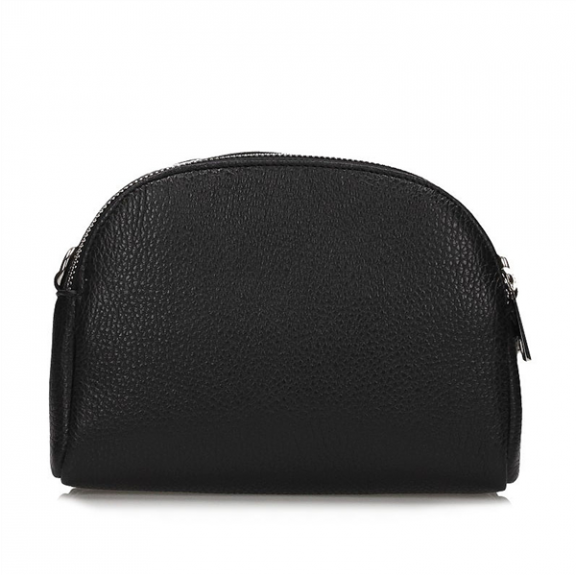 Handbag Toscanio Leather Messenger Bag A283 black