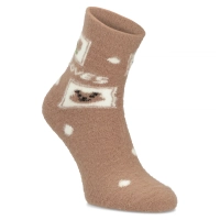 Women's Socks woolen teddy+ rose loves