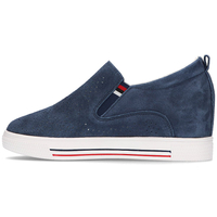 Leather shoes Filippo DP1356/21 NV navy blue