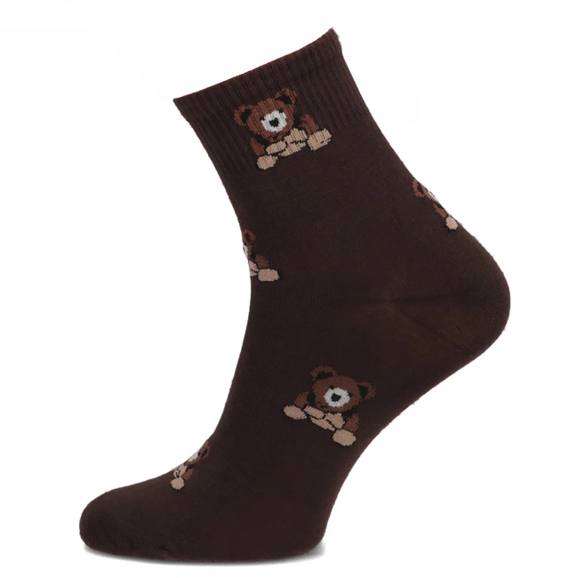 Women's Socks 2206-11 darkbrown