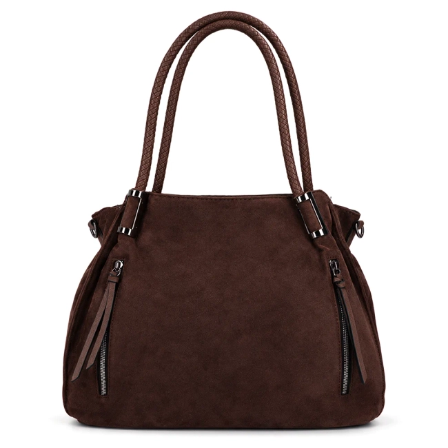 Dark brown handbag Tayla