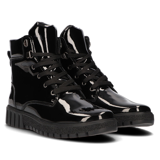 Leather ankle boots Filippo DBT3199/21 BKL Black