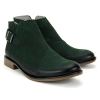 Botki Filippo 414s Zielony Nubuk