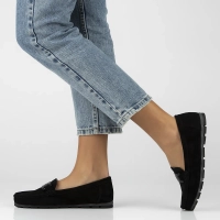 Leather loafers Filippo DP3630/25 BK black