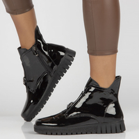 Leather ankle boots Filippo DBT3952/22 BK black