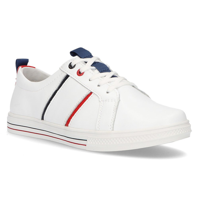 Leather shoes Filippo DP2045/21 WH white