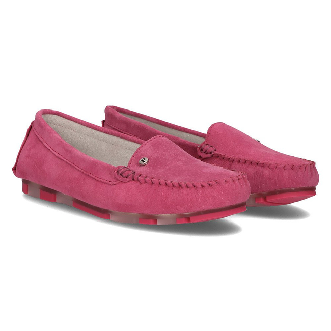 Leather loafers Filippo DP2037/21 FH pink