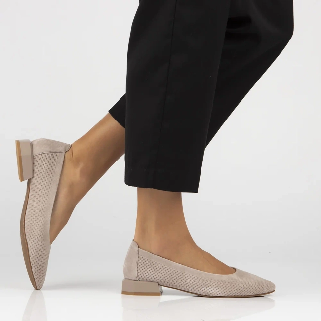 Leather shoes Filippo DP6789/25 BE beige