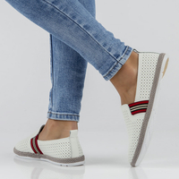 Leather shoes Filippo DP2309/22 WH white