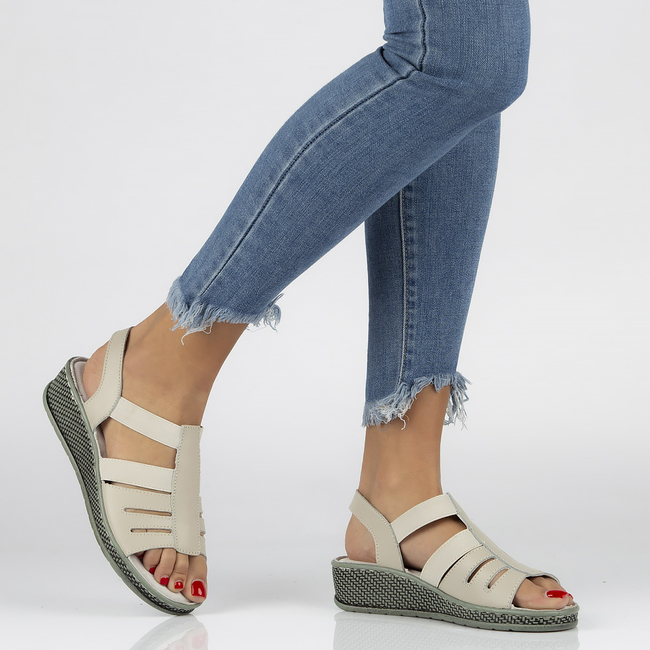 Sandały Filippo DS1432/20 BE beige