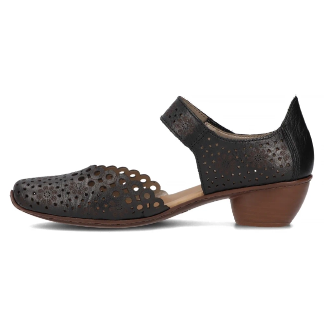 Leather shoes Filippo 43753-00 black