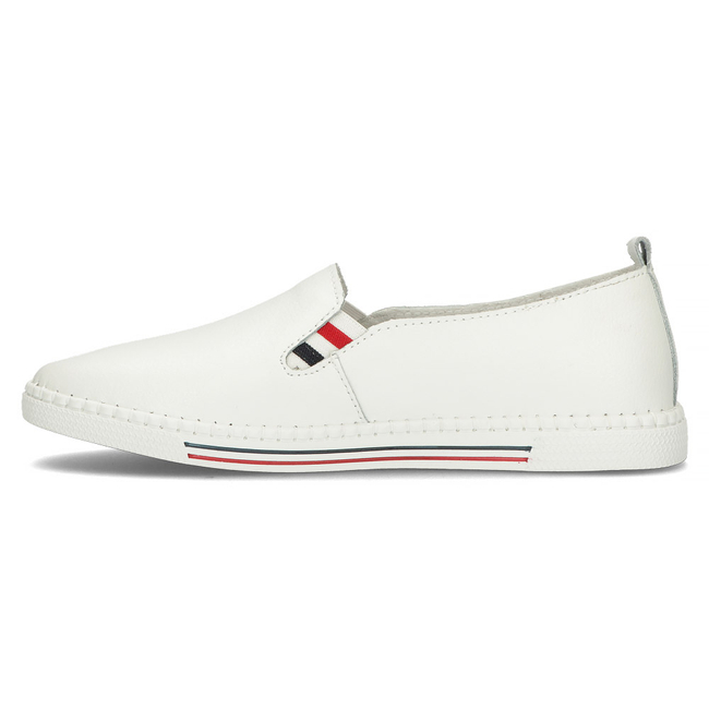 Leather shoes FILIPPO DP066/22 WH white