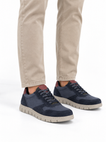 Leather sneakers Filippo MP8296/26 NV navy
