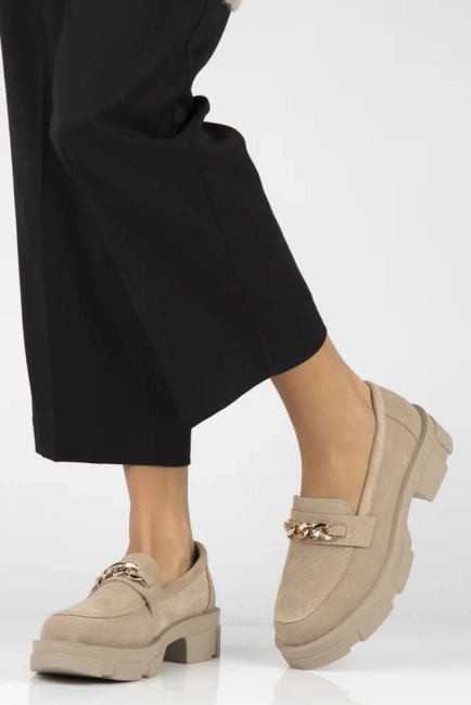 Leather shoes Filippo DP3221/23 BE beige