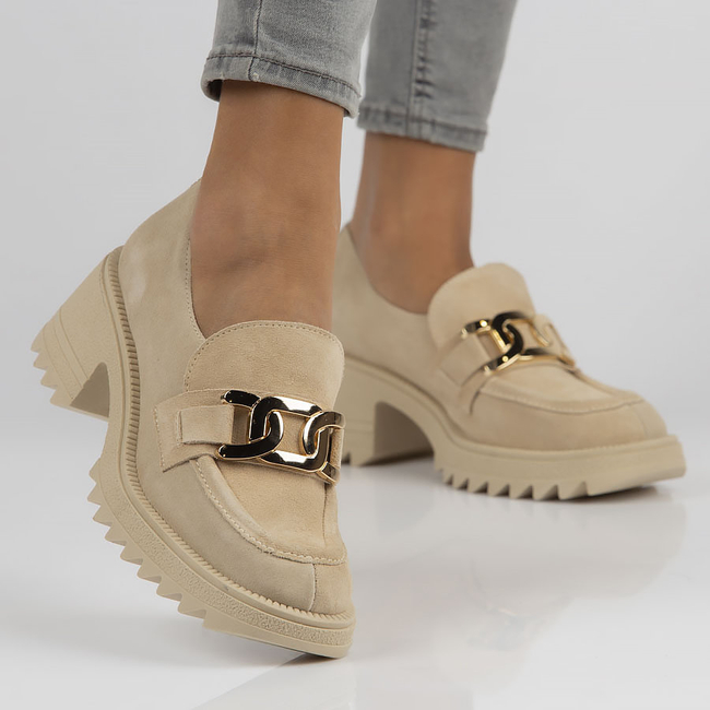 Suede ankle boots Filippo 20107 beige