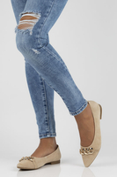 Leather shoes Filippo DP3642/22 BE beige