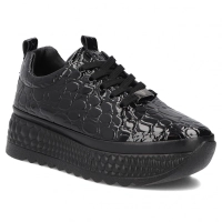 Leather sneakers Filippo DP7284/26 BK CR black