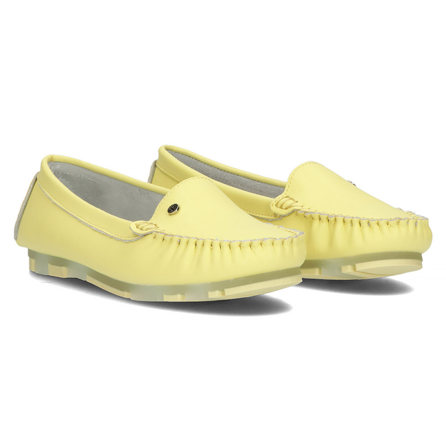 Leather loafers Filippo DP2037/23 YL LI yellow