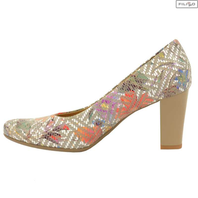 Pumps ARKA 2081/591 flowers 8023018