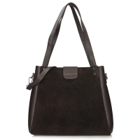 Leather handbag Toscanio G123 brown