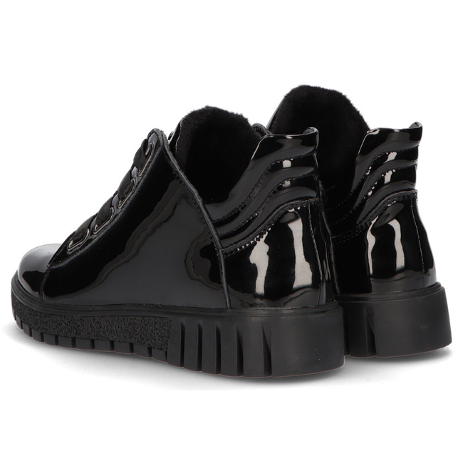 Leather ankle boots Filippo DBT3197/21 BK black