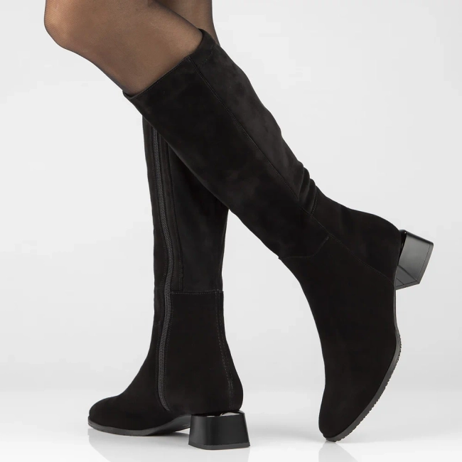 Filippo leather Boots 1092 black