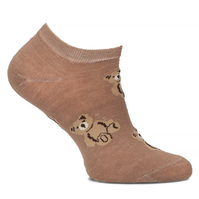 Women's Socks BL4011-7 brown eddy