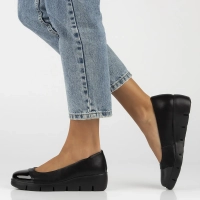 Leather shoes Filippo DP6758/25 BK black