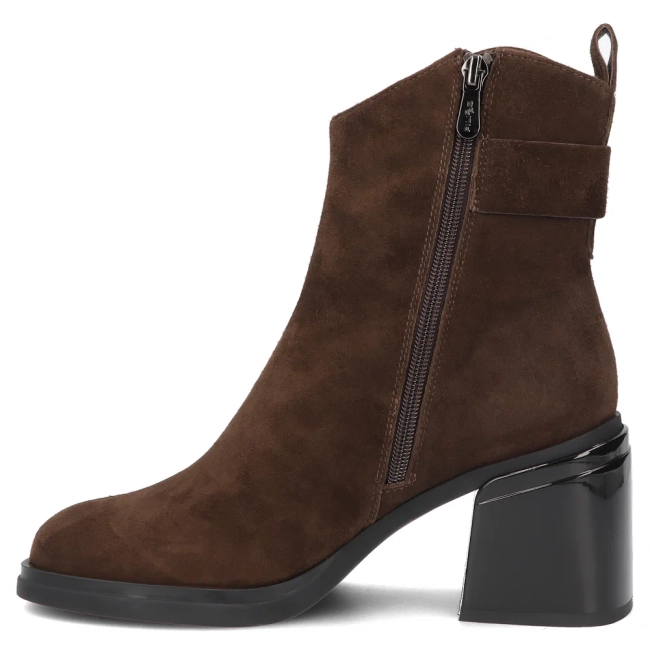 Leather ankle boots Filippo DBT8024/26 BR brown